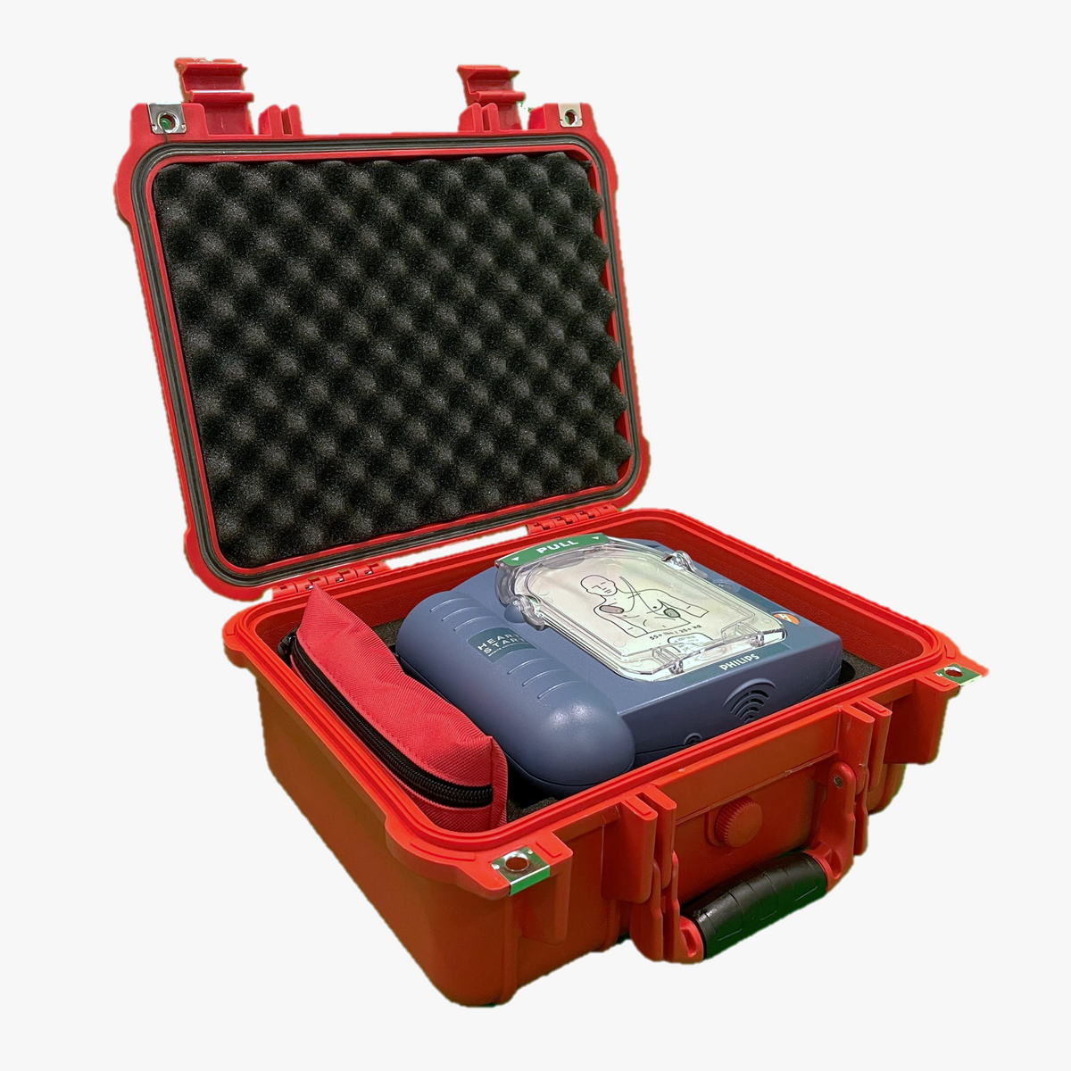 アイバニーズ GRX-70 メタリックレッド　PlayTech ソフトケース付 Philips HeartStart OnSite Pelican Case Bundle